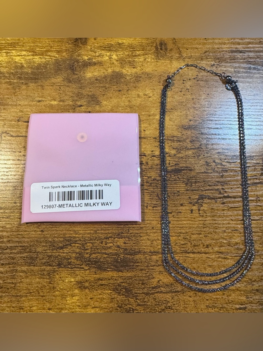 By Alexa Rae Necklace Twin Spark